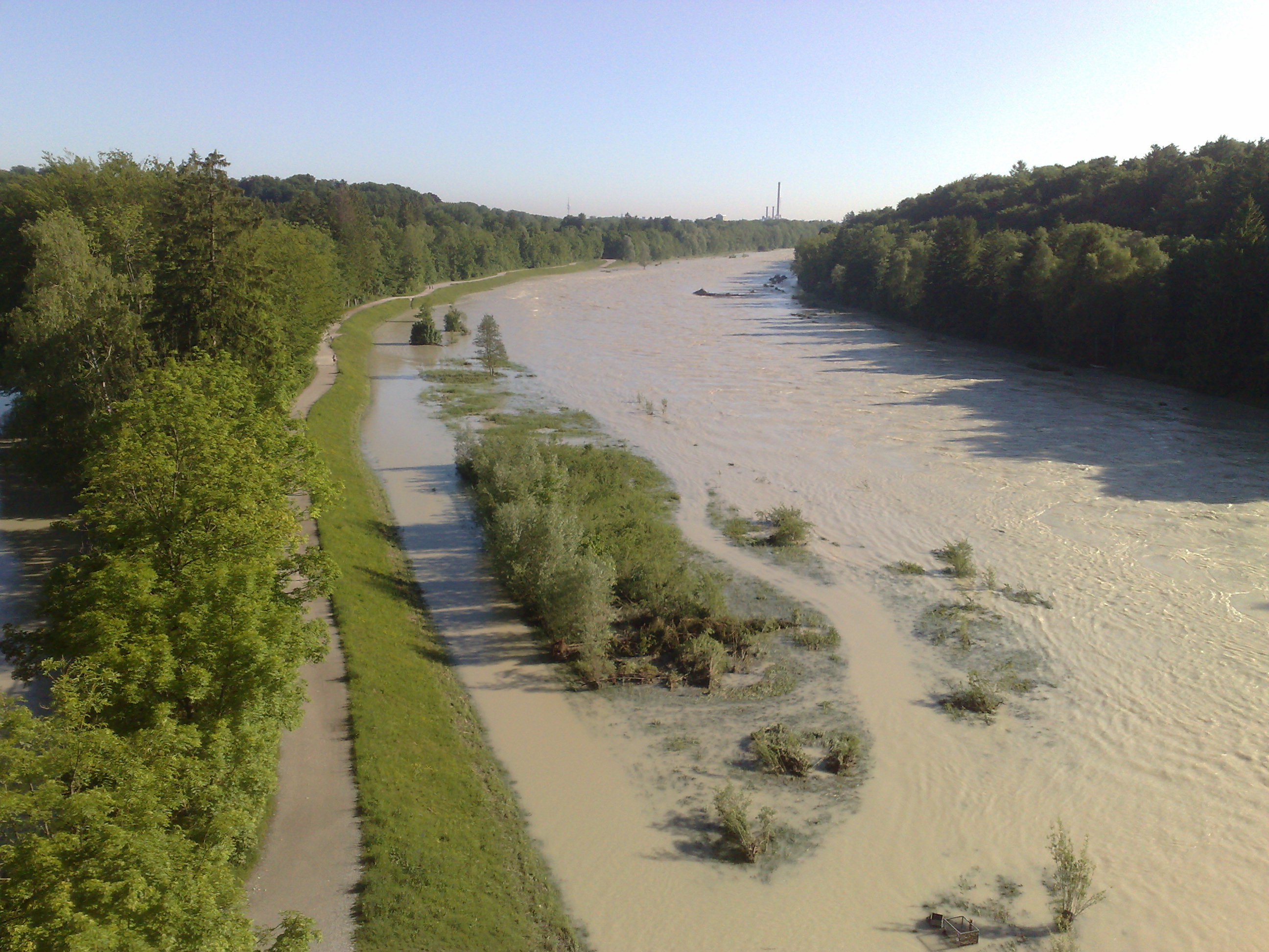 Munich Solln River Isar