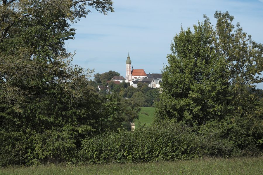 Kloster Andechs im Landkreis Starnberg