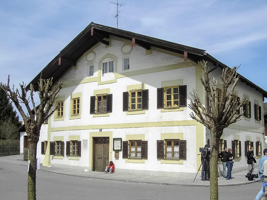 Geburtshaus von Joseph Ratzinger, dem späteren Papst Benedikt XVI., in Marktl