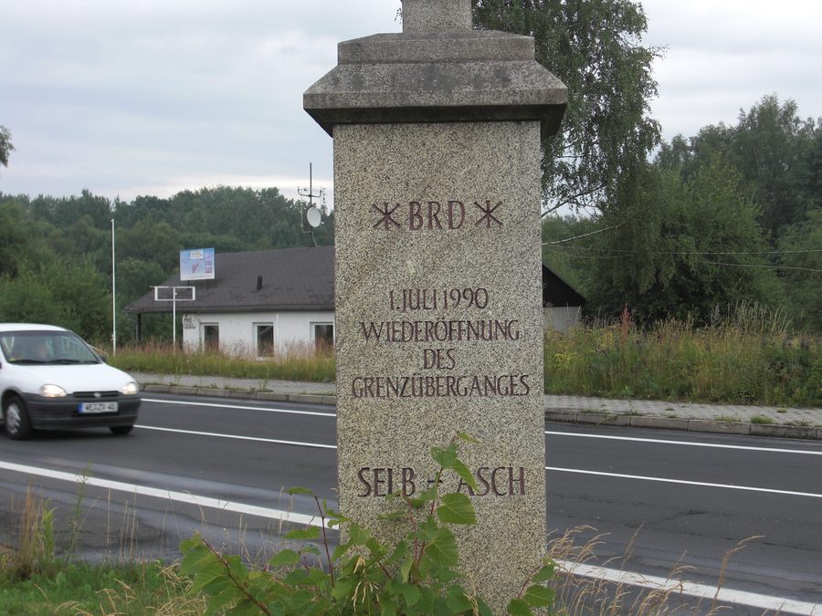 Grenzübergang zwischen Selb-Wildenau und Aš im grenznahen Raum