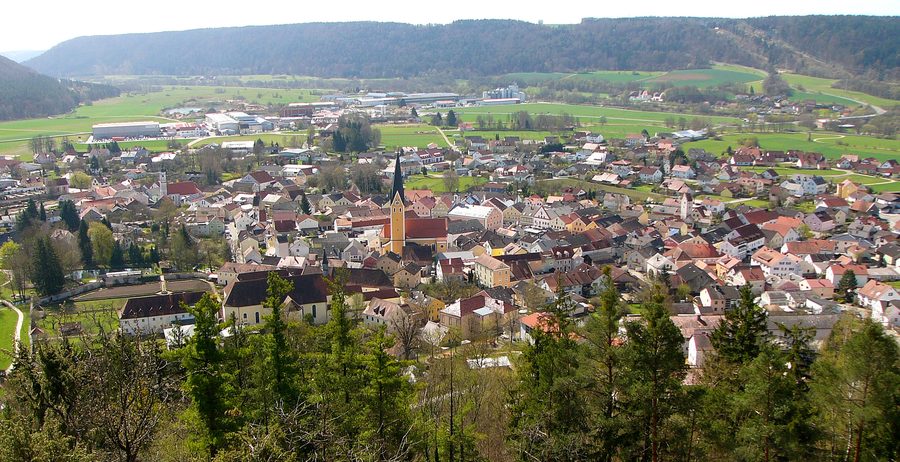 Gesamtansicht von Dietfurt an der Altmühl