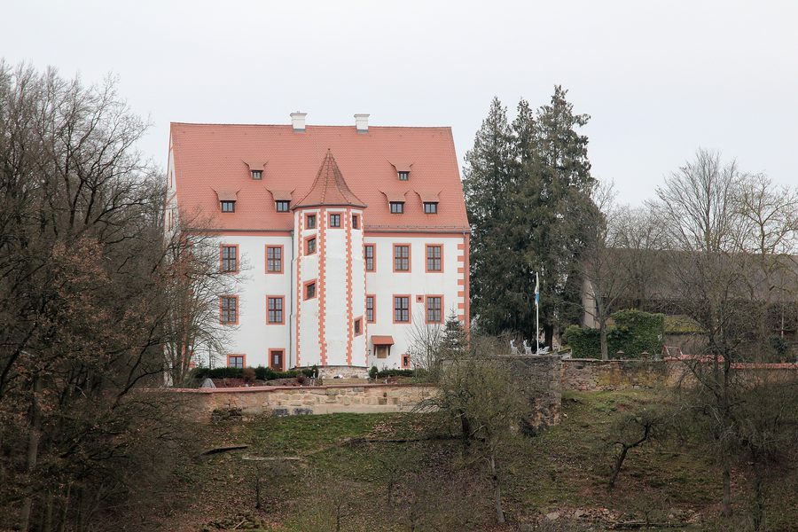 Schloss Weihersberg in der Gemeinde Trabitz im Landkreis Neustadt an der Waldnaab
