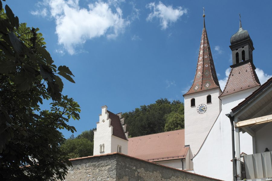 Kirchenburg Kinding im Landkreis Eichstätt in Bayern
