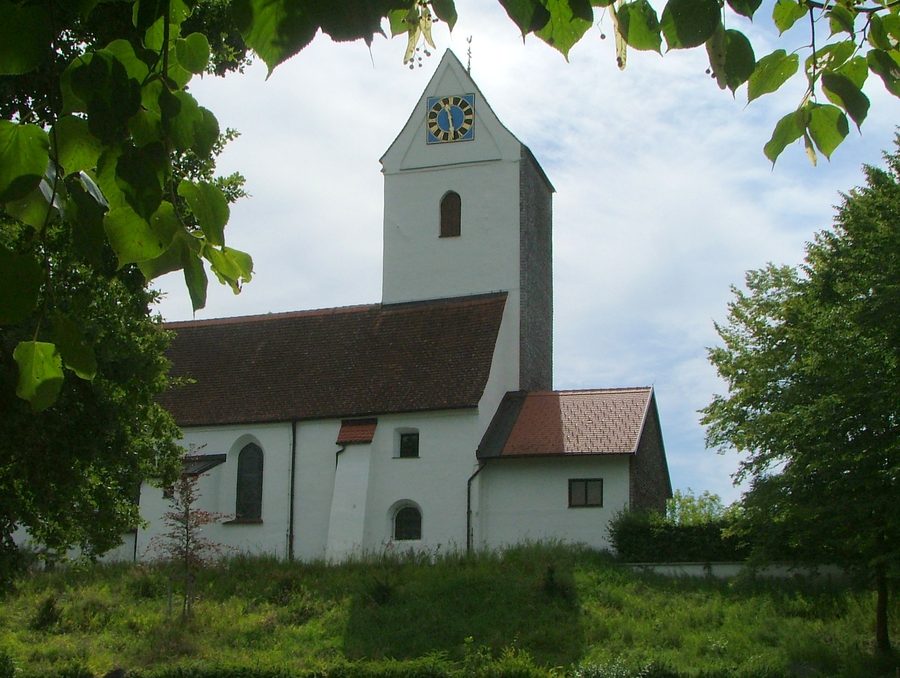 Ortsansicht von Heising in der Gemeinde Lauben im Oberallgäu