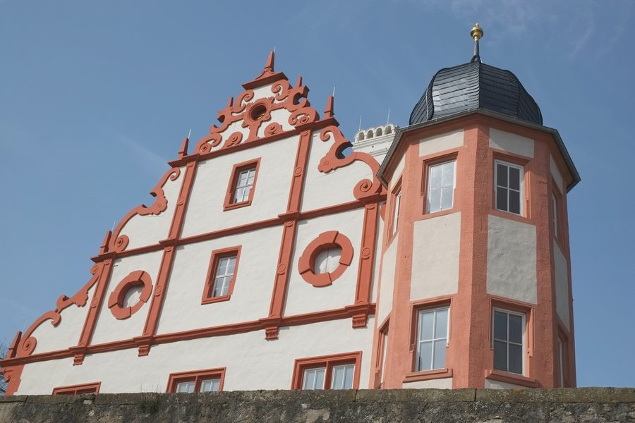 Ehemaliger Ebracher Klosterhof in Mainstockheim im Landkreis Kitzingen