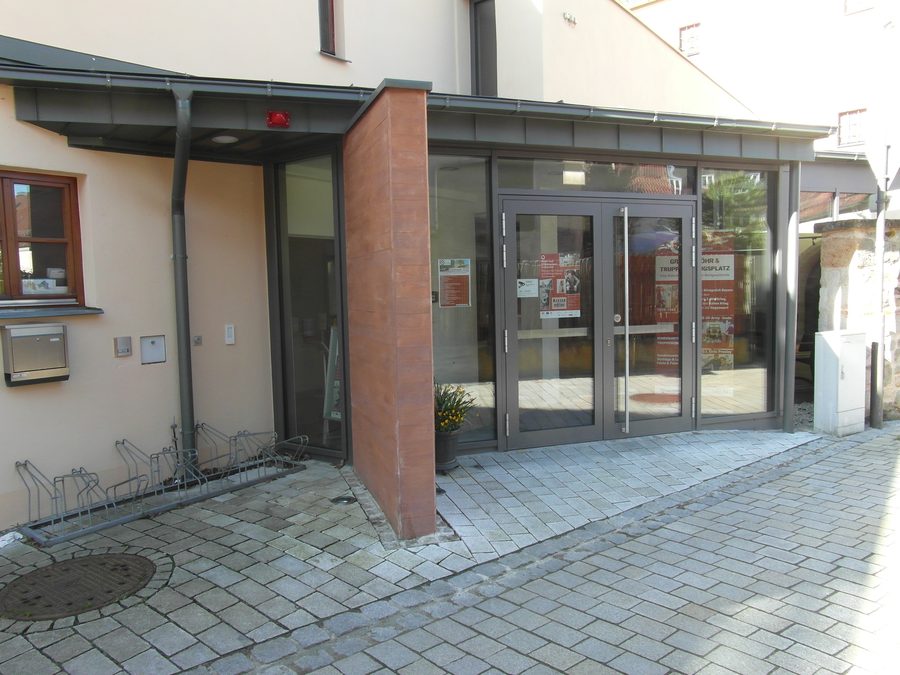 Eingang des Kultur- und Militärmuseums Grafenwöhr