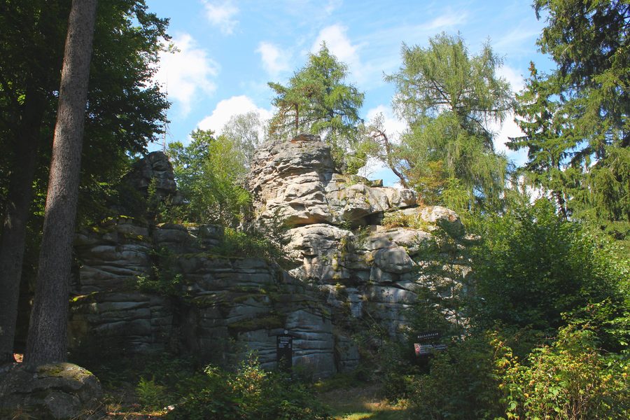 Hackelstein bei Fuchsmühl im Steinwald