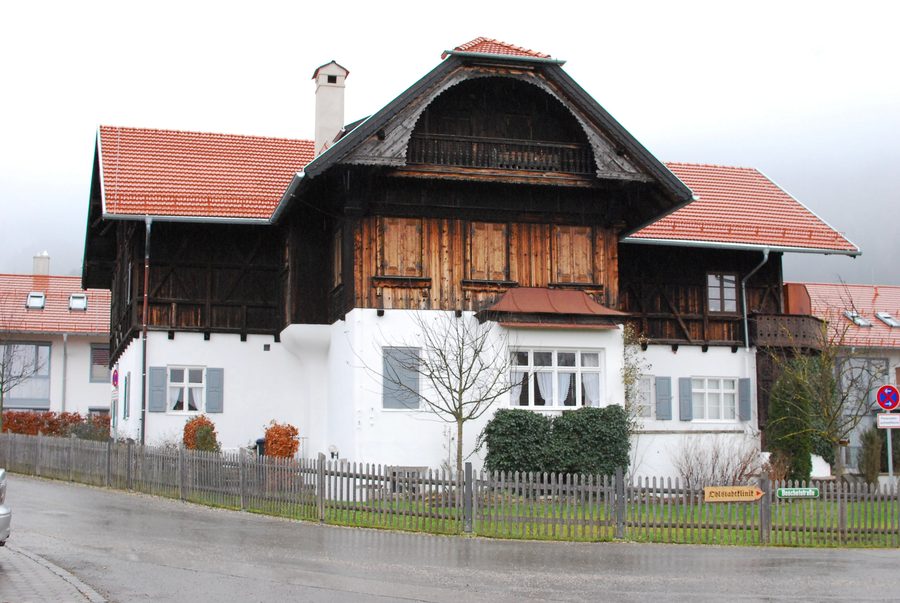 Kaulbachvilla in Ohlstadt, Landkreis Garmisch-Partenkirchen, Bayern