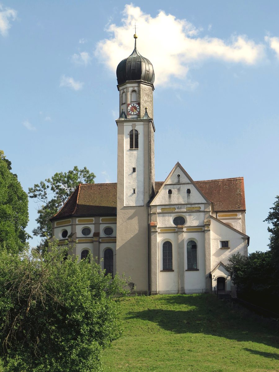 Wallfahrtskirche St. Ottilia in Hörmanshofen, Gemeinde Biessenhofen