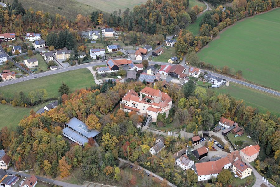 Burg Wernberg in Wernberg-Köblitz im Landkreis Schwandorf