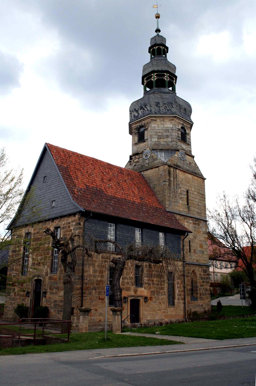 Kirche in Großheirath im Landkreis Coburg
