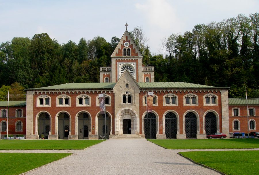 Alte Saline in Bad Reichenhall in Bayern
