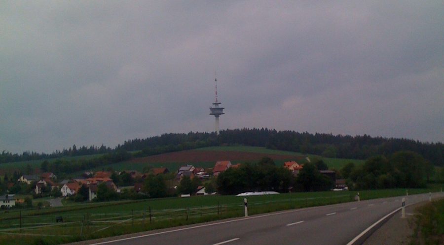 Fernmeldeturm auf der Geissleite bei Theisseil