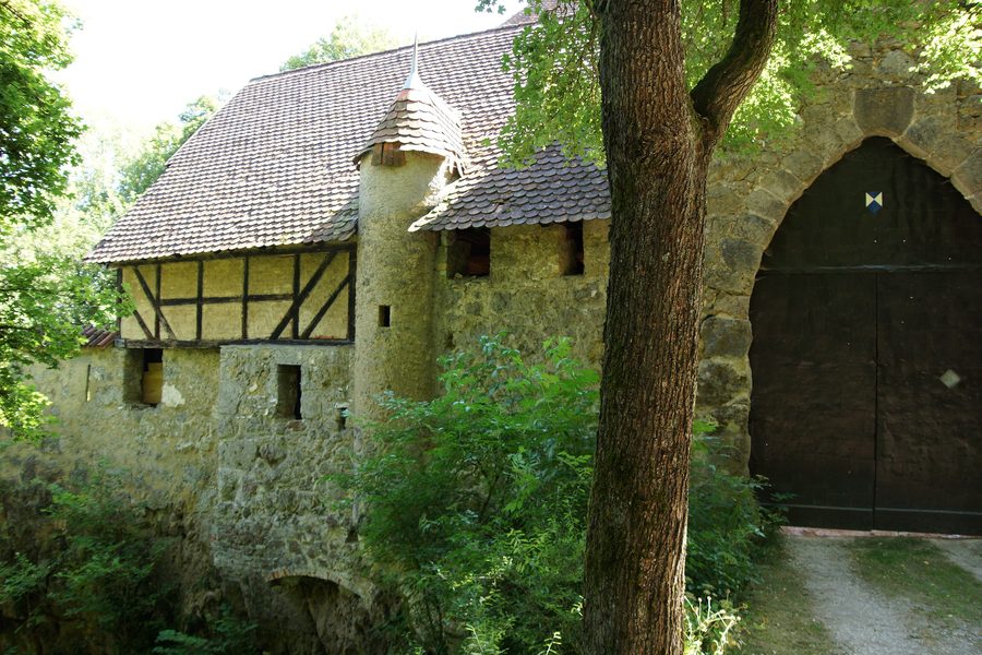 Burg Heimhof bei Ursensollen in der Oberpfalz