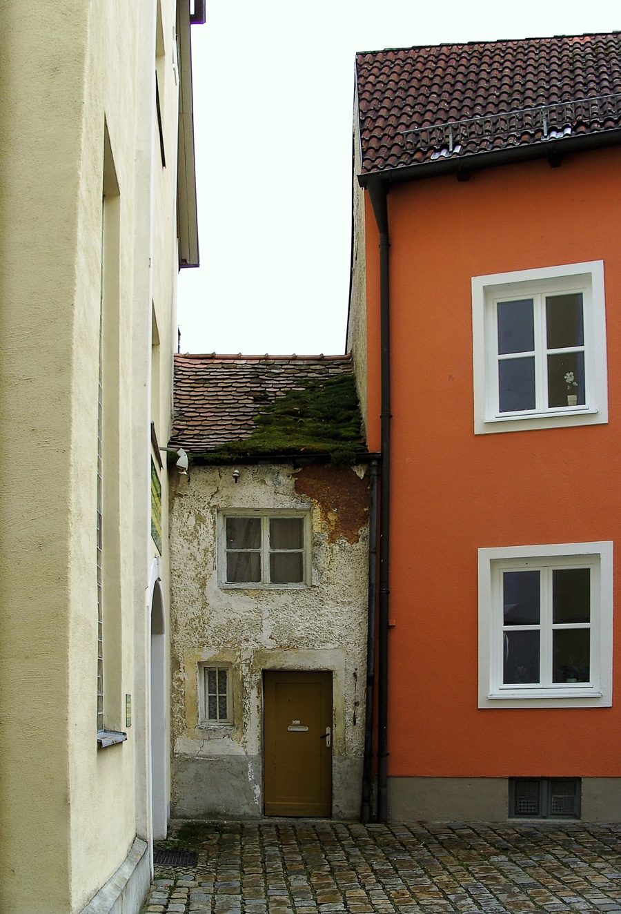 Schmales Haus in der Altstadt von Vilshofen an der Donau