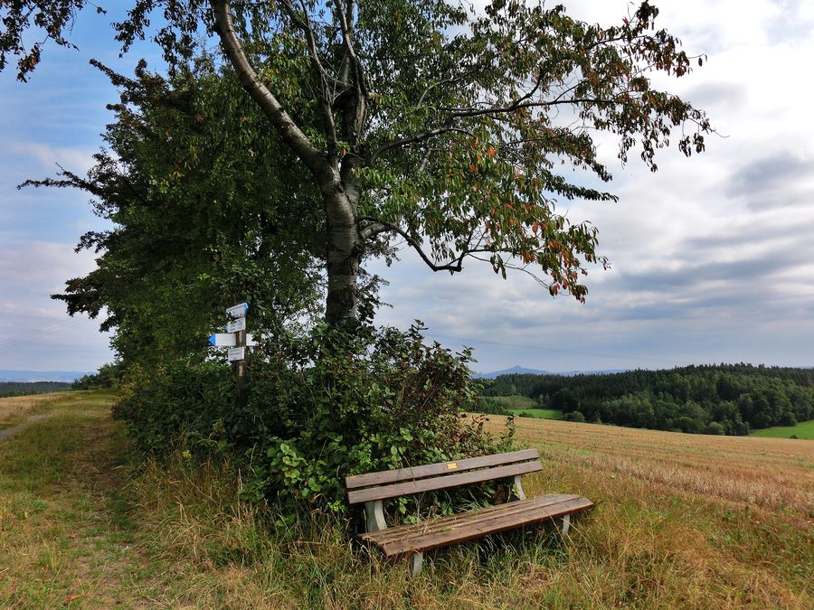 Fernblick vom Fenkenseeser Berg bei Seybothenreuth