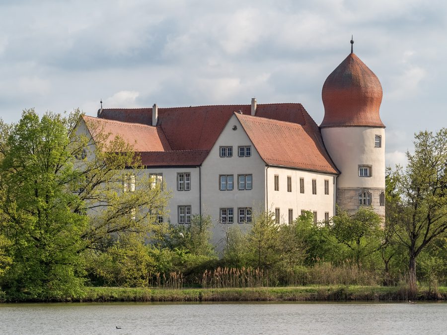 Wasserschloss Neuhaus bei Adelsdorf im Aischgrund