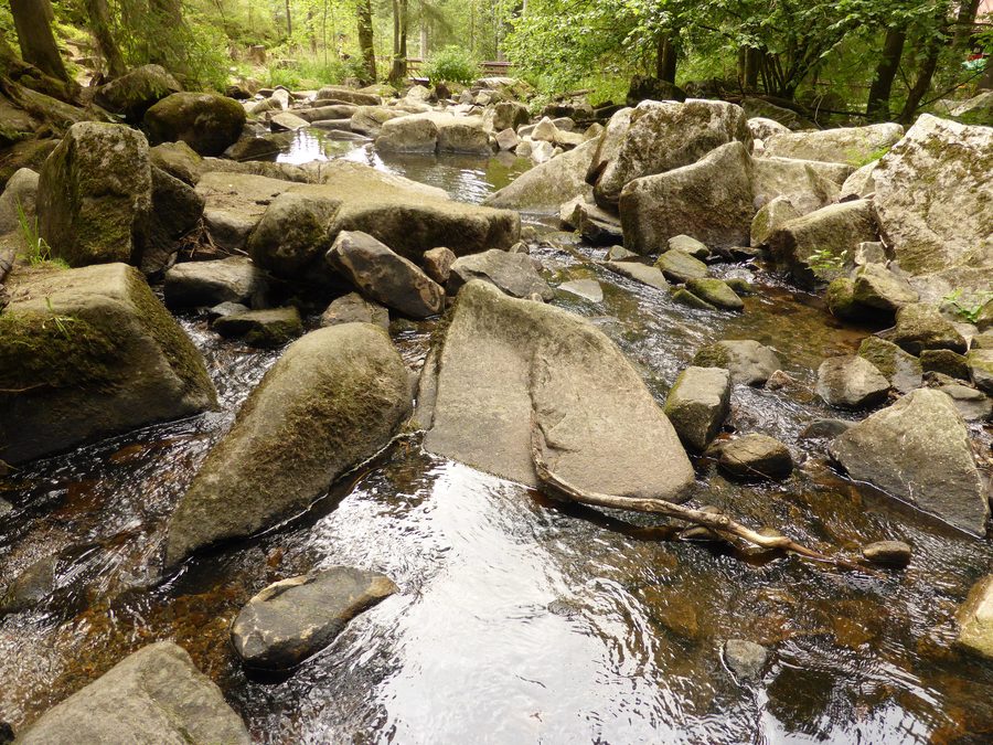 Saußbachklamm bei Waldkirchen im Naturpark Bayerischer Wald