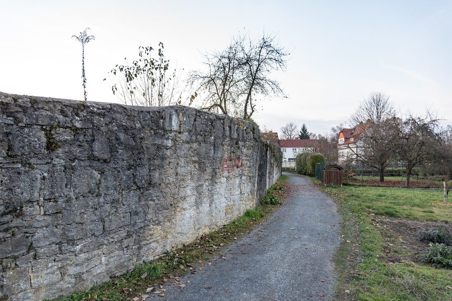Nordöstliche Stadtmauer von Münnerstadt