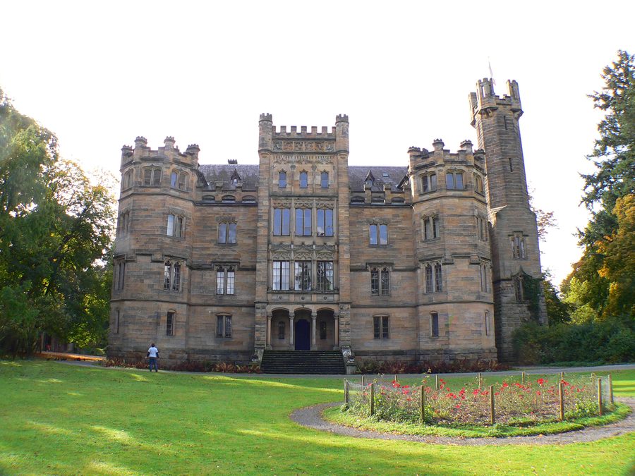 Vorderansicht von Schloss Küps-Oberlangenstadt in Oberfranken