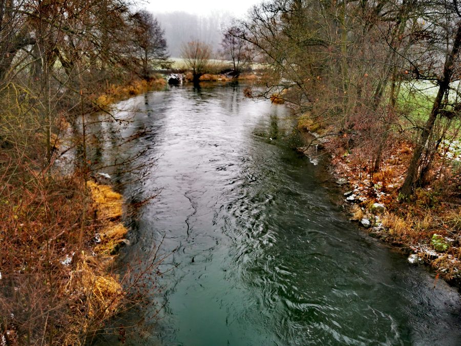 Die Fränkische Saale zwischen Bad Bocklet und Bad Kissingen