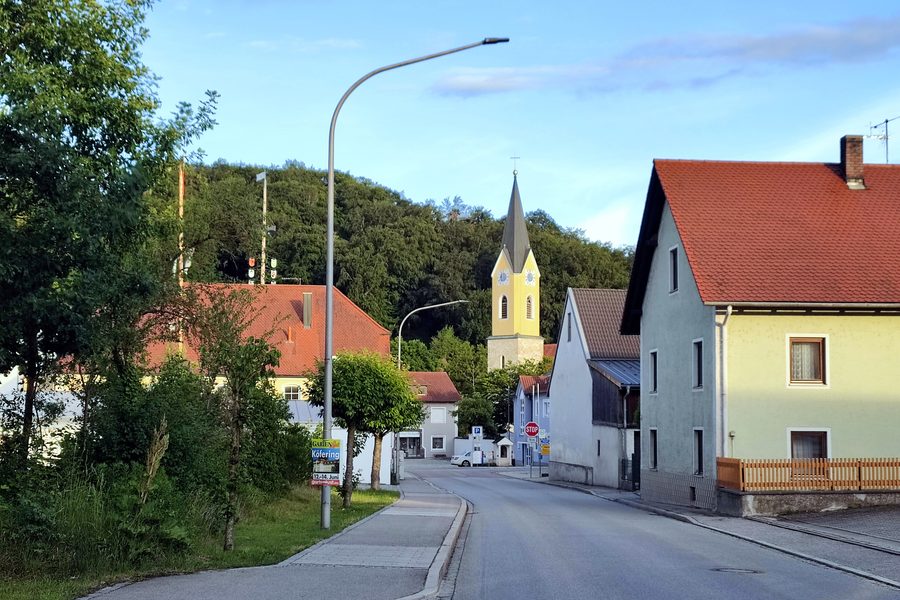 Saal an der Donau im niederbayerischen Landkreis Kelheim