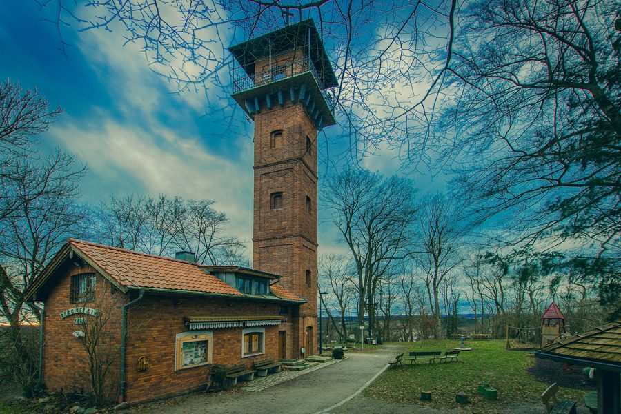 Turm auf dem Regenstaufer Schlossberg