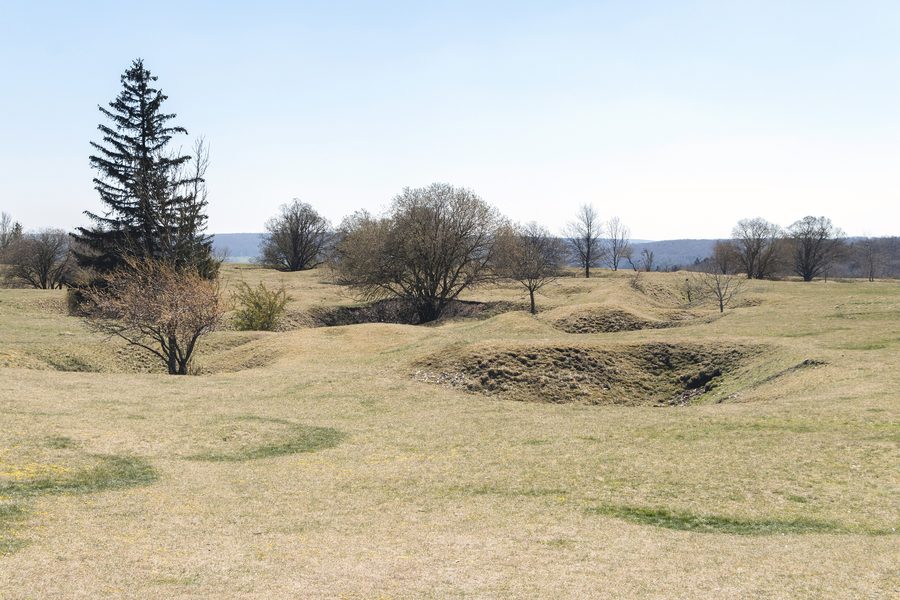 Gelber Berg bei Dittenheim im Naturpark Altmühltal, Gipfelbereich