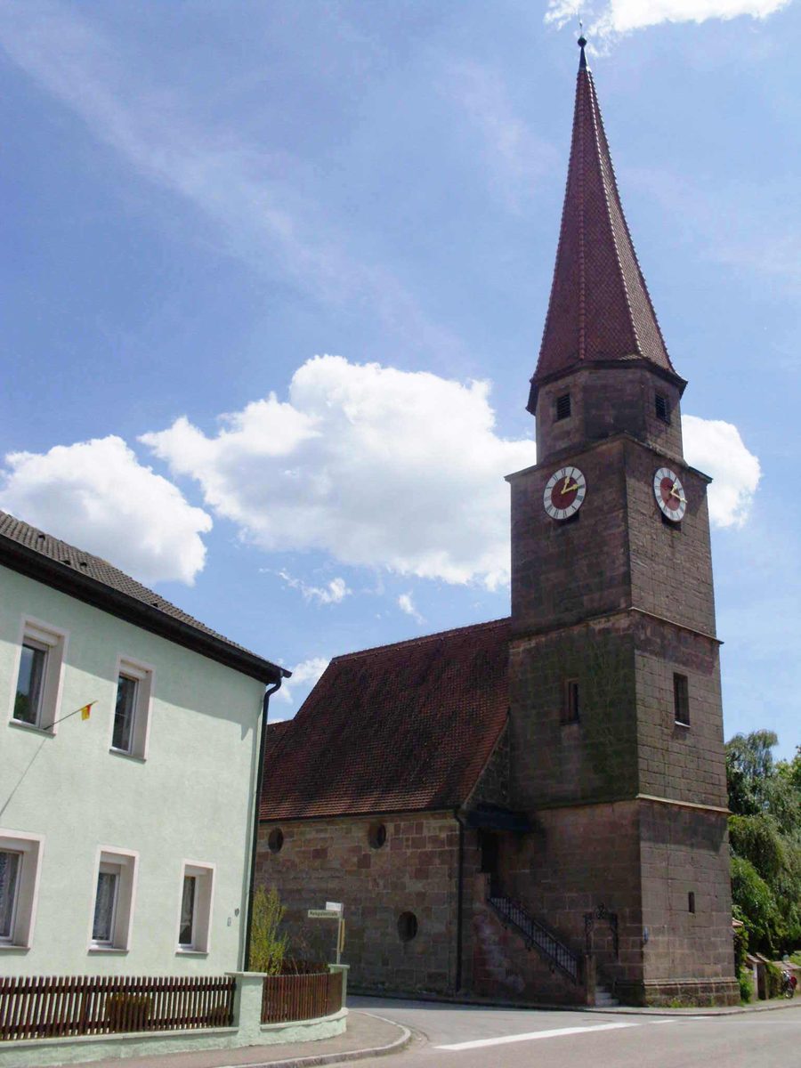 Evangelisch-lutherische Pfarrkirche St. Wolfgang in Haundorf