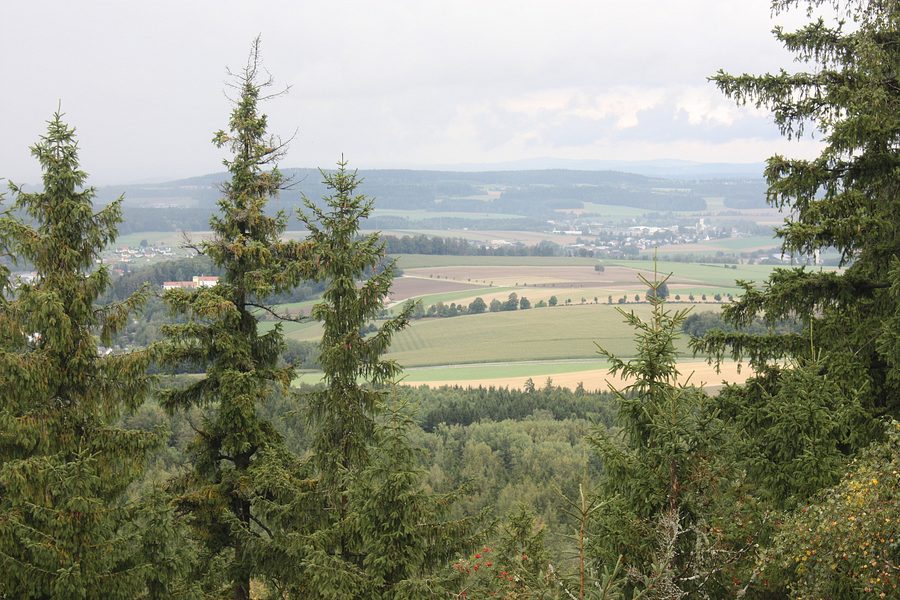 Aussichtspunkt im Luisenburg-Felsenlabyrinth bei Wunsiedel