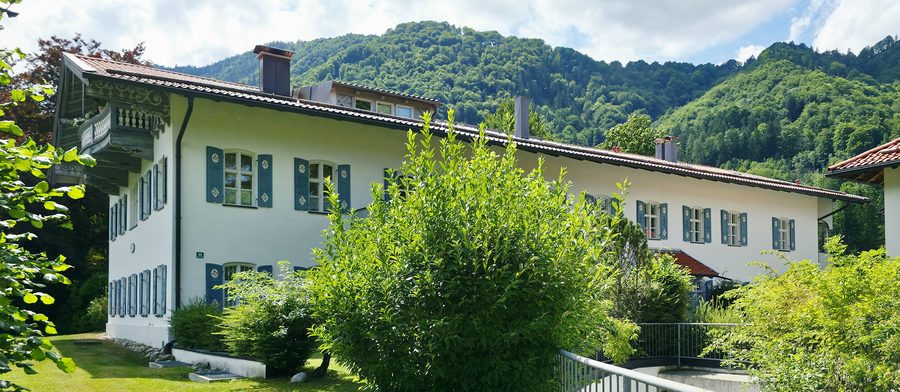 Blick auf Aschau im Chiemgau