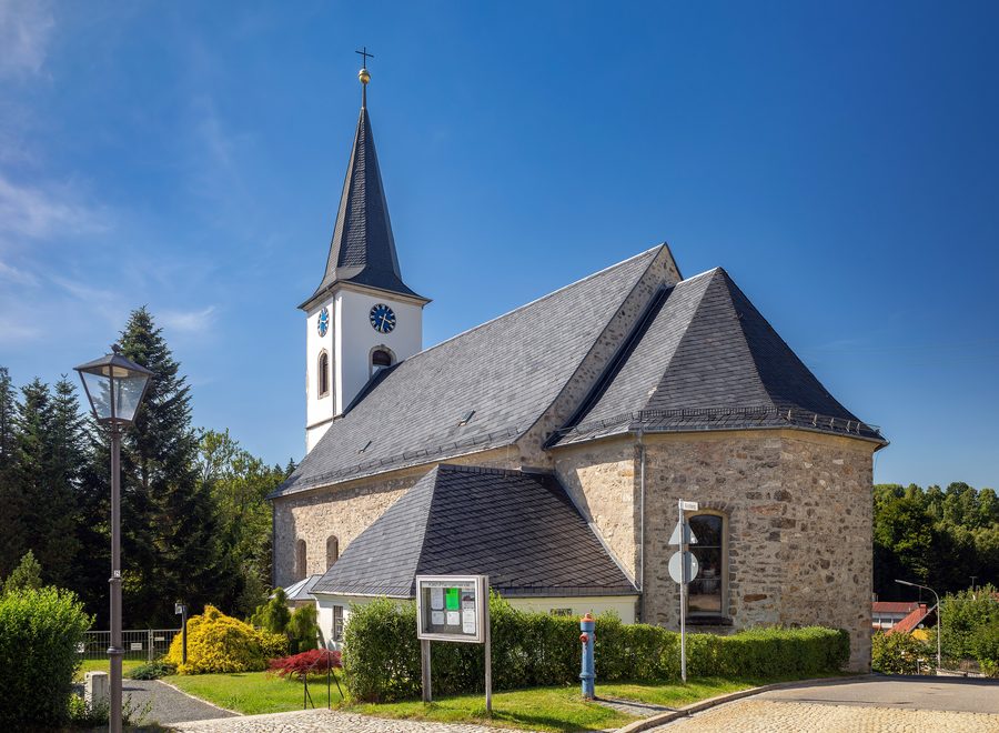 Pfarrkirche Mariä Verkündigung in Fichtelberg im Landkreis Bayreuth