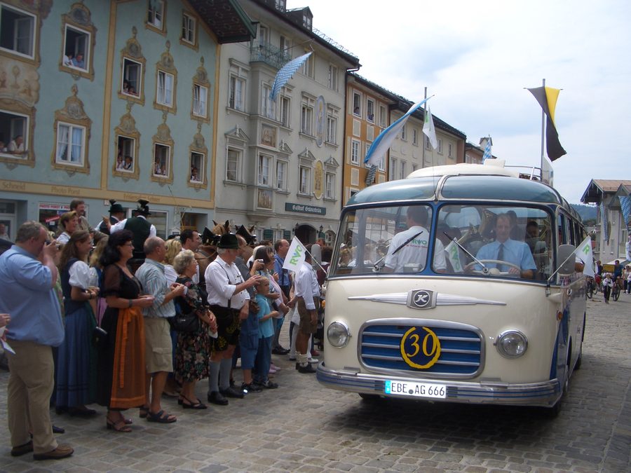 Historische Marktstraße in Bad Tölz