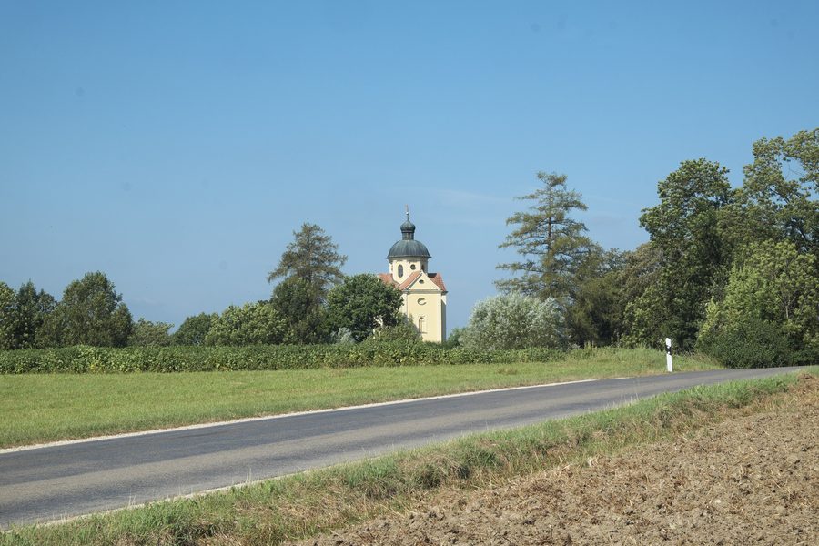 Burgstallkapelle auf dem Burgstall in Kissing