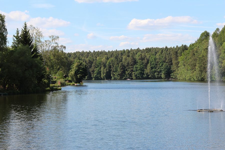 Hammersee in Bodenwöhr im Landkreis Schwandorf