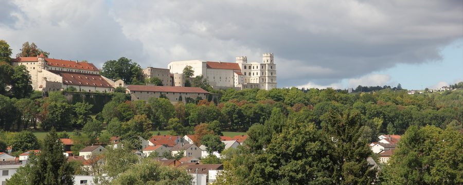 Willibaldsburg oberhalb von Eichstätt in Oberbayern