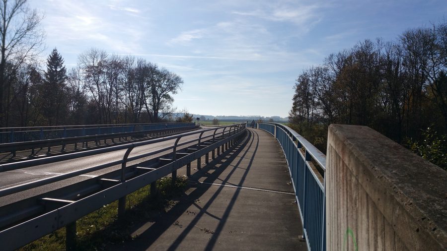 Brücke über die Wertach bei Ettringen (Wertach) im Landkreis Unterallgäu