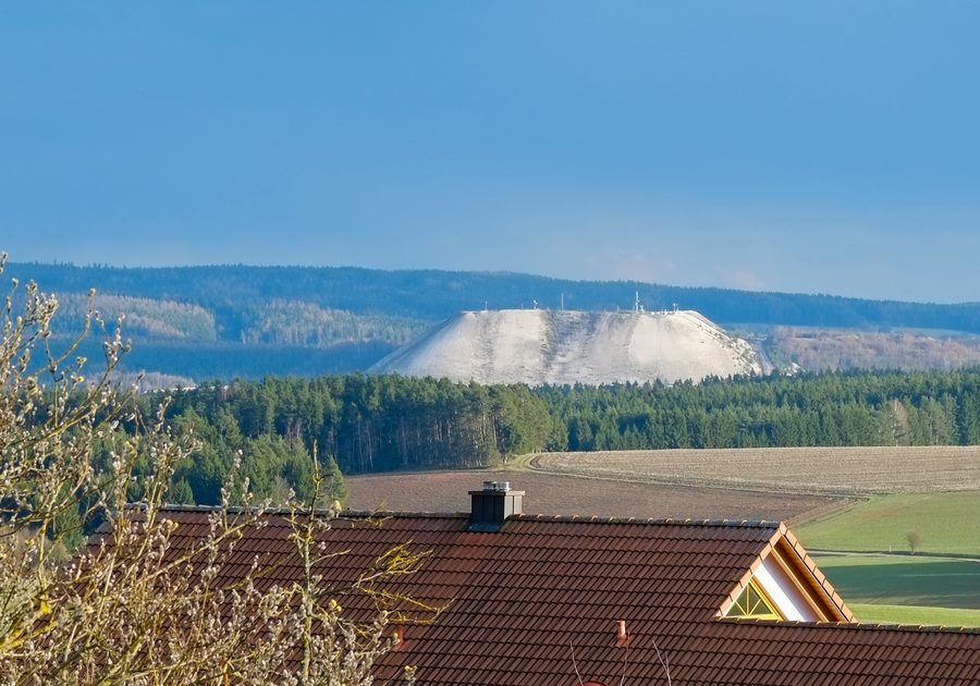 Monte Kaolino bei Hirschau im Landkreis Amberg-Sulzbach