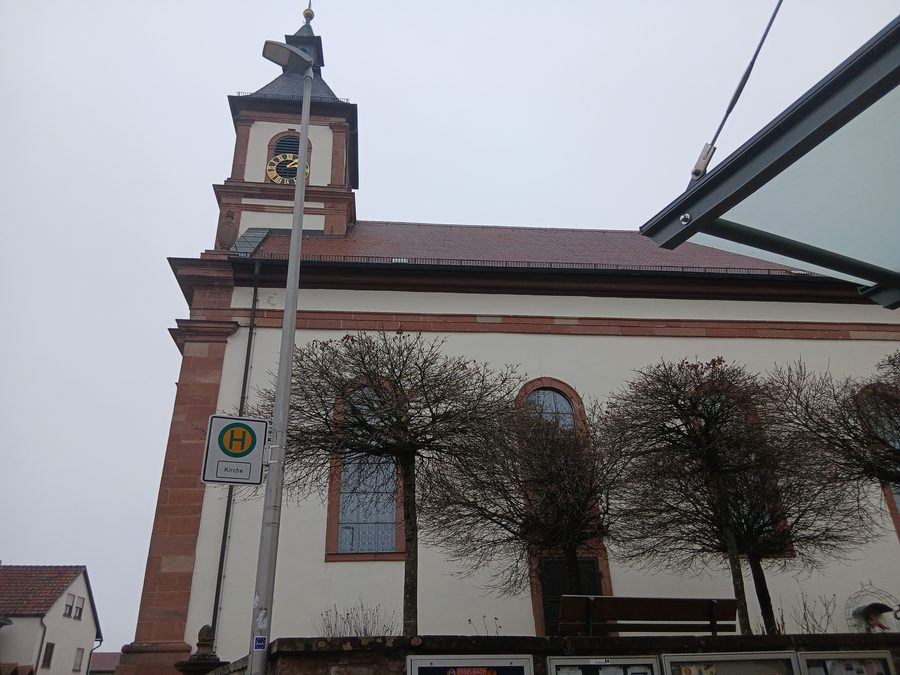 Kirche in Esselbach im Landkreis Main-Spessart