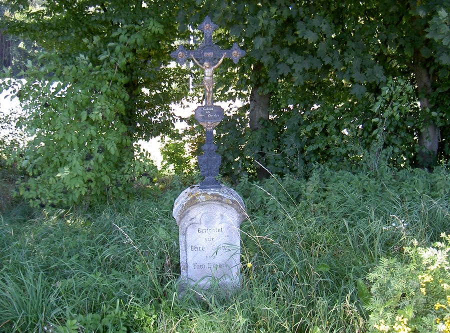 Marterl am Atzmannsee in Eslarn
