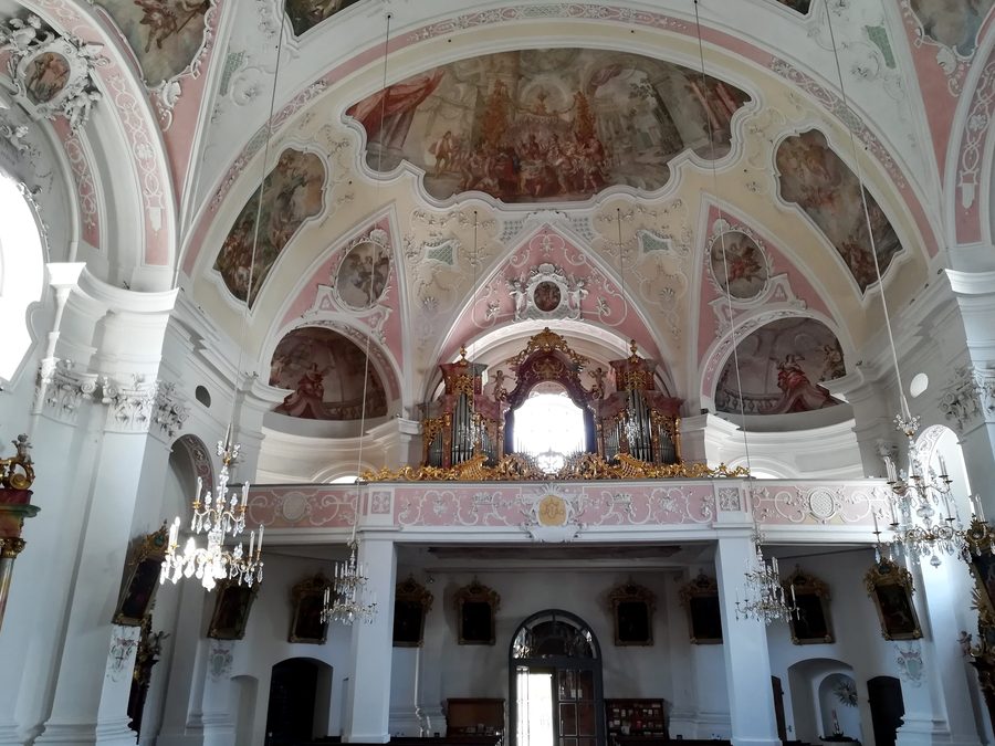 Ehemalige Klosterkirche und heutige Pfarrkirche in Rinchnach
