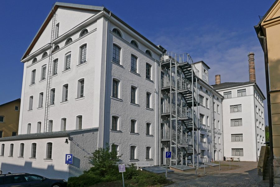 Ehemalige Zeidlersche Porzellanfabrik, heute Porzellanikon, in Selb-Plößberg