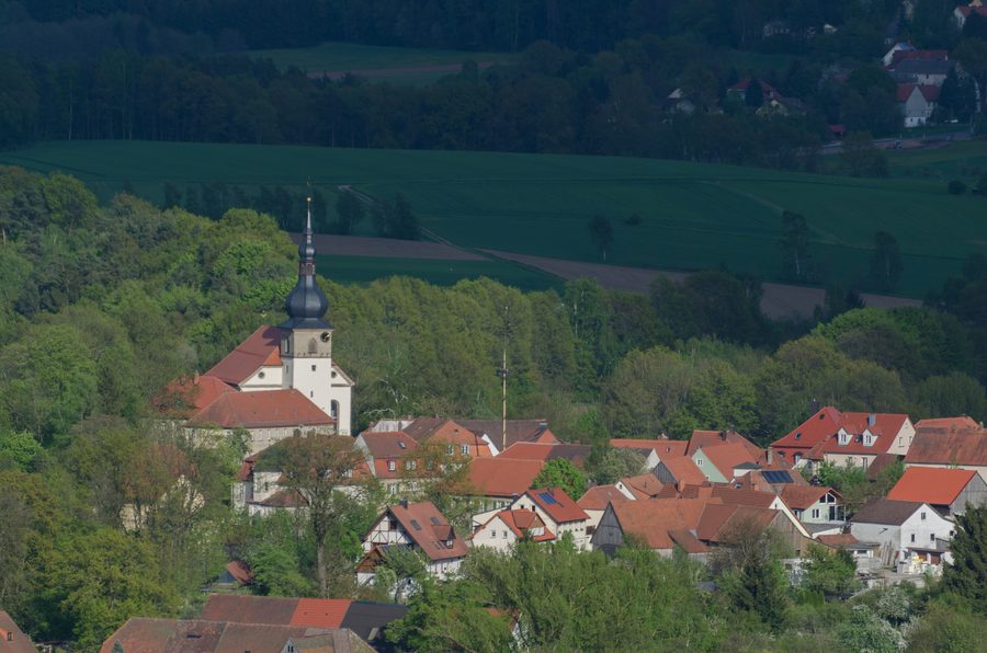 Historisches Ensemble am Oberen Markt in Weidenberg