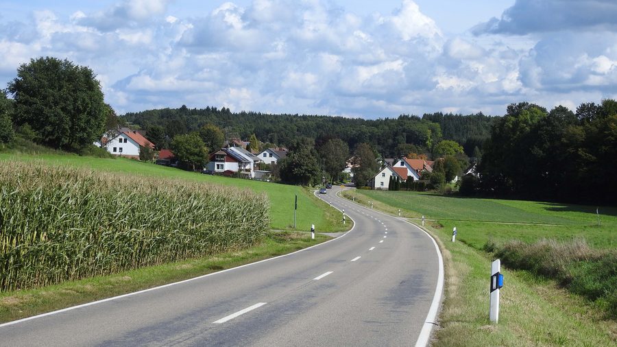 Lauterbrunn in der Gemeinde Heretsried, von Westen gesehen