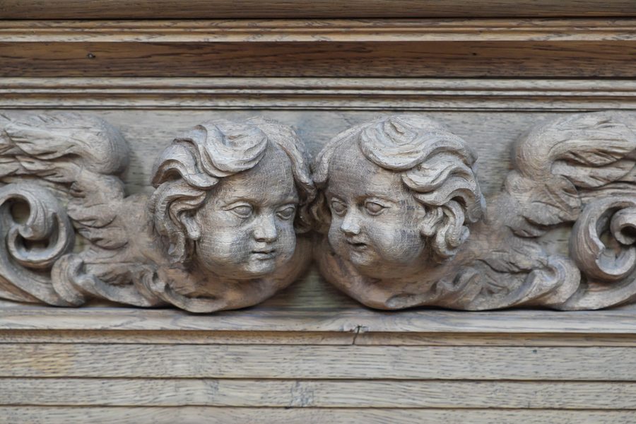 Chorgestühl in der Kirche Mariä Himmelfahrt der ehemaligen Kartause in Buxheim