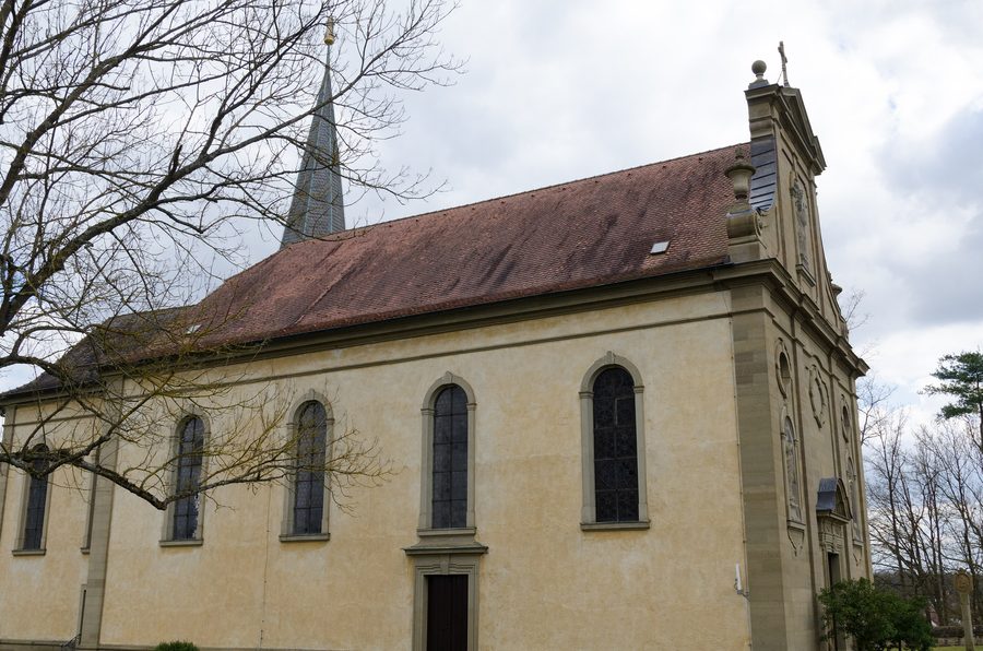 Wallfahrtskirche Maria Heimsuchung auf dem Findelberg bei Saal an der Saale