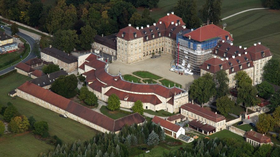 Barocke Schlossanlage Schloss Weißenstein in Pommersfelden