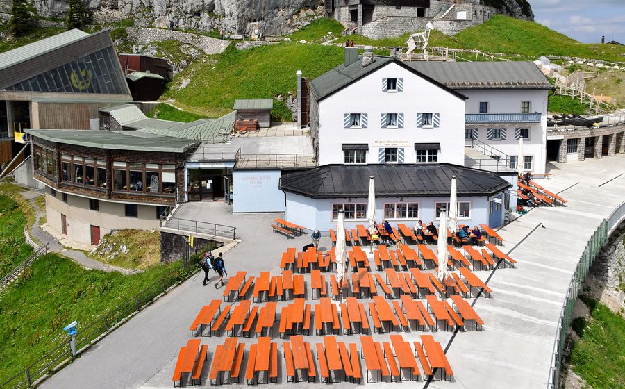 Wendelsteinhaus am Südhang des Wendelsteins in den Bayerischen Alpen