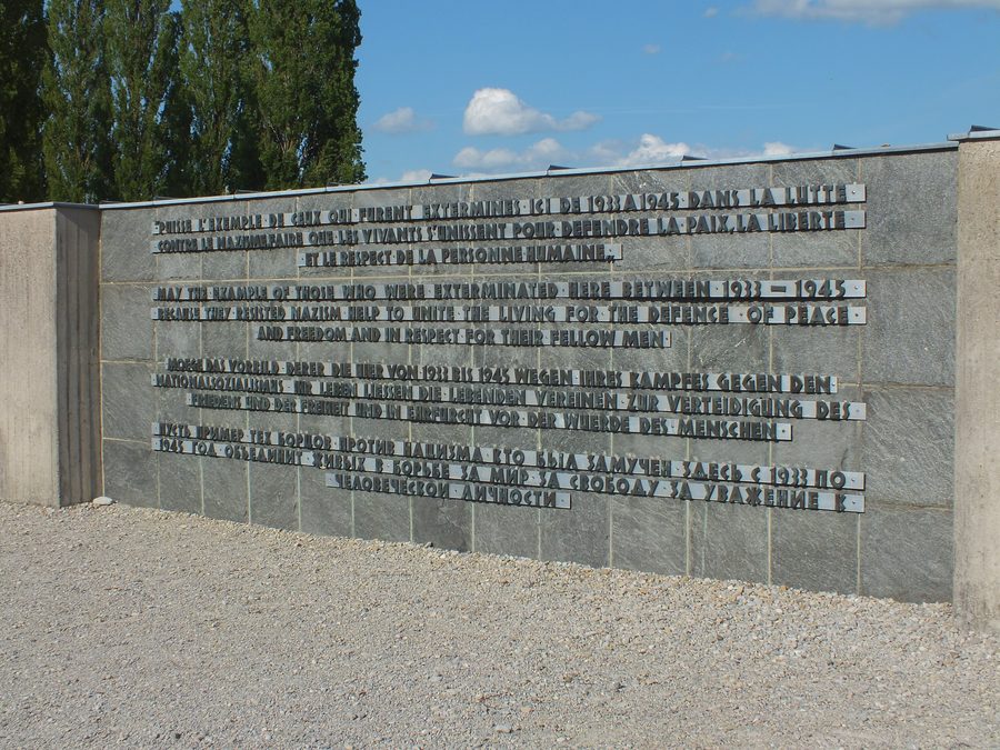 Mahnmal der KZ-Gedenkstätte Dachau