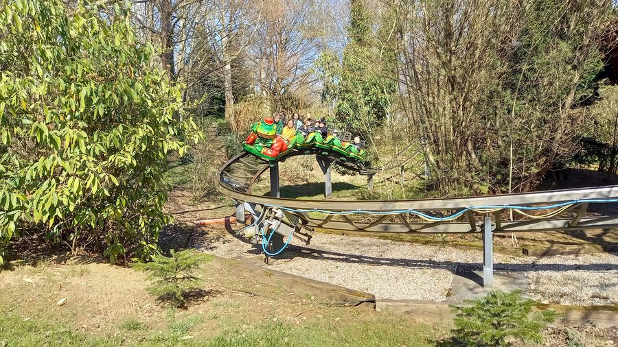 Froschbahn im Bayern-Park in Reisbach